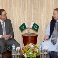 Asif Zardari, Nawaz Sharif Meeting