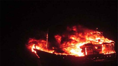 Boat Fire