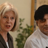 Chaudhry Nisar and Theresa May