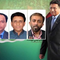 Dr Farooq Sattar, Khalid Maqbool, Pervez Musharraf