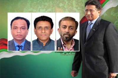 Dr Farooq Sattar, Khalid Maqbool, Pervez Musharraf