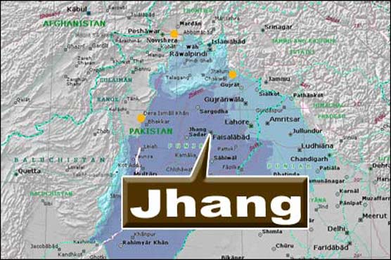 جھنگ : لاشاری پل کے قریب مسافر وین درخت سے ٹکرا گئی