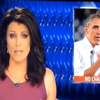 News Anchor And Obama