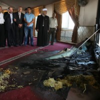 Palestine Mosque Burn