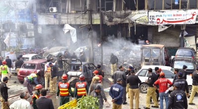 Police Lines Bomb