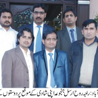 Raja Roh Arsal Wedding Group Pic