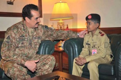 Shoaib, General Raheel Sharif