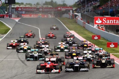 Spanish Formula One Race