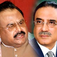 Altaf Hussain and Asif Zardari