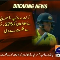 Australia Beat Afghanistan– Breaking News – Geo