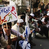 Blind People Protest