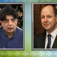 Chaudhry Nisar And Philip Barton