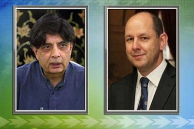 Chaudhry Nisar And Philip Barton