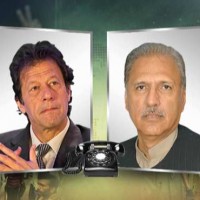 Imran Khan and Arif Alvi