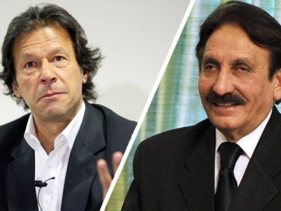 Imran Khan and Iftikhar Chaudhry