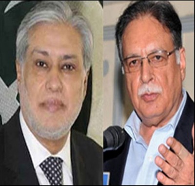 Ishaq Dar And Pervaiz Rashid