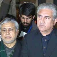 Ishaq Dar and Mehmood Qureshi