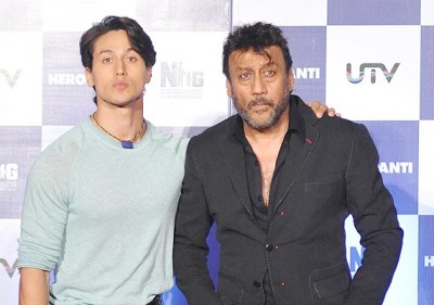 Jackie Shroff and Tiger Shroff