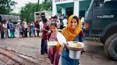 Kashmiri Relief Camp