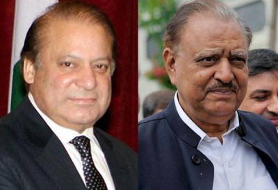 Nawaz Sharif and Mamnoon Hussain