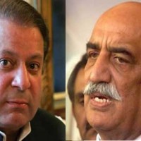 Nawaz Shrif And Khursheed Shah