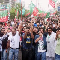 PTI Protest