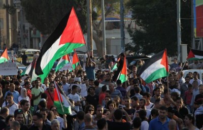 Palestinians Protest