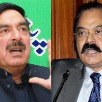 Rana Sanaullah And Sheikh Rashid