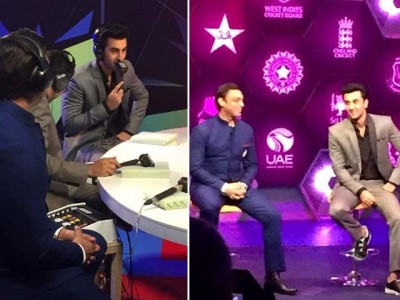 Ranbir Kapoor and Shoaib Akhtar