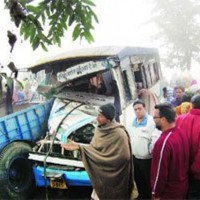 Rickshaw Trolley Collision