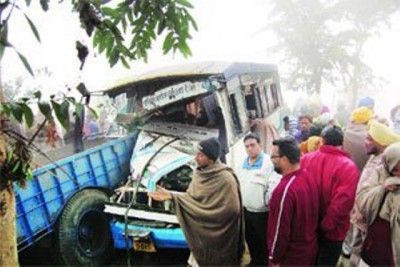 Rickshaw Trolley Collision