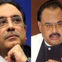 Zardari and Altaf Hussain