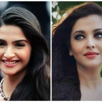 Aishwarya and Sonam Kanz