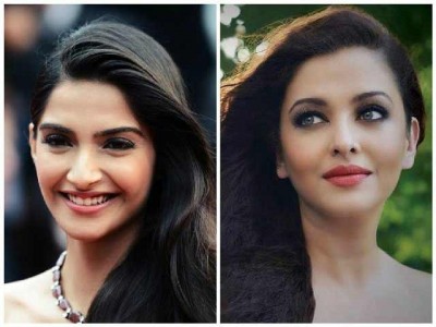 Aishwarya and Sonam Kanz