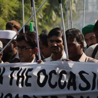 Blind Men Protest