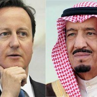 David Cameron and Salman Shah