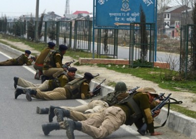 Indian Troops Firing