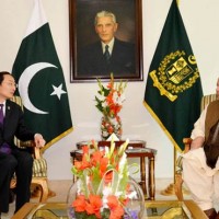 Nawaz Sharif And China Ambassador Meets