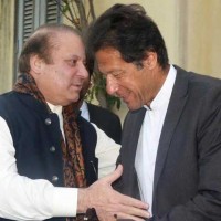 Nawaz Sharif and Imran Khan