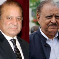 Nawaz Sharif and Mamnoon Hussain