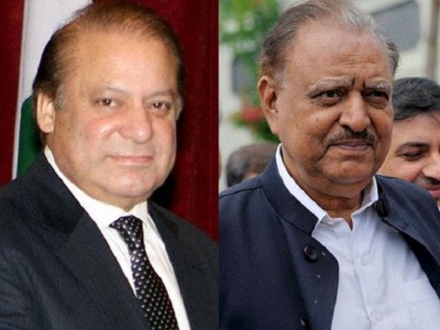 Nawaz Sharif and Mamnoon Hussain