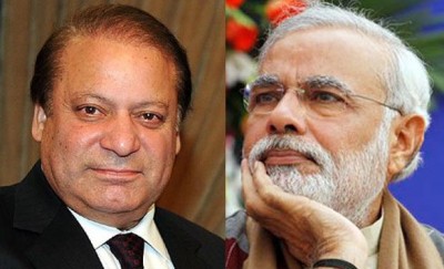 Nawaz Sharif and Narendar Modi