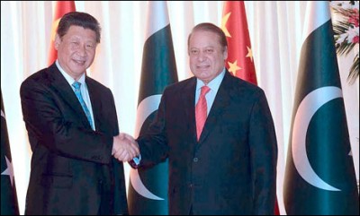 Nawaz Shrif And Chinese President