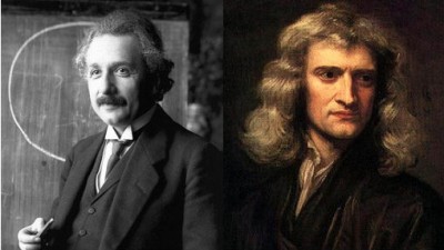 Newton and Einstein