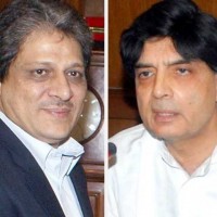 Chaudhry Nisar Ali Khan and Dr Ishrat Ul Ebad Khan