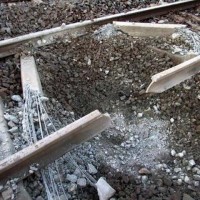 Railway Track Explosion