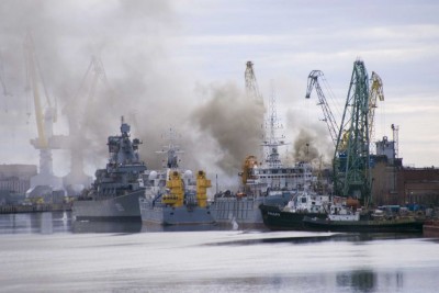 Russia Submarine Fire