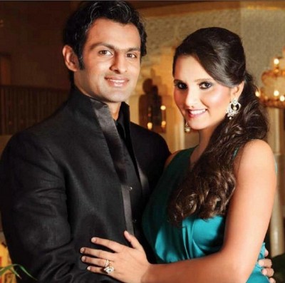 Sania Mirza and Shoaib Malik