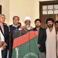 Shah Mehmood Qureshi And Allama Nasir Abbas Jafri Meeting