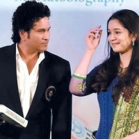 Tendulkar with Daughter